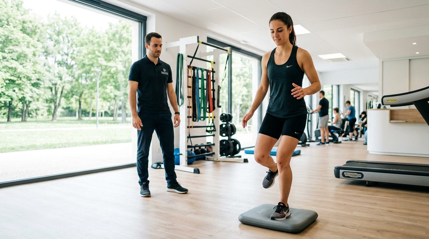 Rééducation kinésithérapie après ligamentoplastie LCA